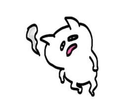 Sticker of the CAT such as the graffiti sticker #3291027