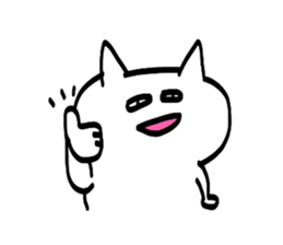 Sticker of the CAT such as the graffiti sticker #3291032