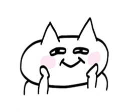 Sticker of the CAT such as the graffiti sticker #3291036