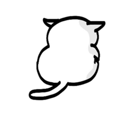 Sticker of the CAT such as the graffiti sticker #3291039