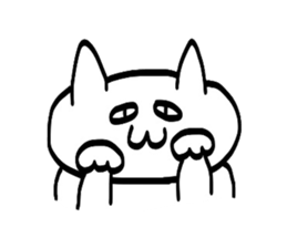 Sticker of the CAT such as the graffiti sticker #3291042
