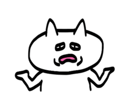 Sticker of the CAT such as the graffiti sticker #3291043