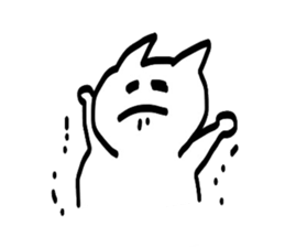 Sticker of the CAT such as the graffiti sticker #3291049