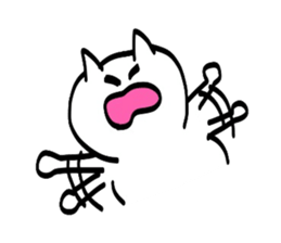 Sticker of the CAT such as the graffiti sticker #3291053