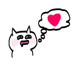 Sticker of the CAT such as the graffiti sticker #3291054