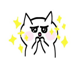 Sticker of the CAT such as the graffiti sticker #3291056