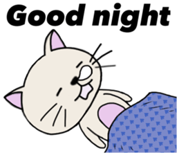 Very cute cat! sticker #3291101