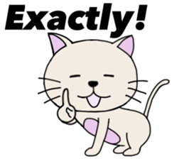 Very cute cat! sticker #3291115