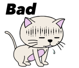 Very cute cat! sticker #3291122