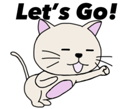 Very cute cat! sticker #3291127