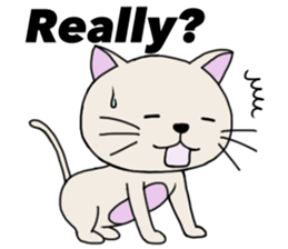 Very cute cat! sticker #3291131