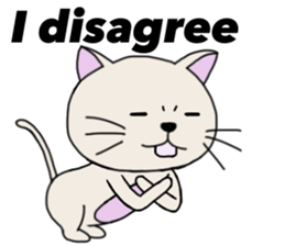 Very cute cat! sticker #3291135