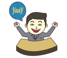 Office Guy sticker #3291418