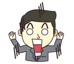 Office Guy sticker #3291432