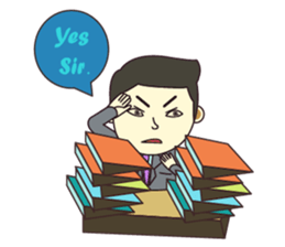 Office Guy sticker #3291453