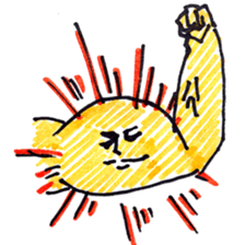 Biceps brachii muscle is positive sticker #3291898