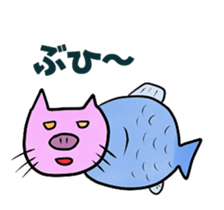 fishcat sticker #3292607