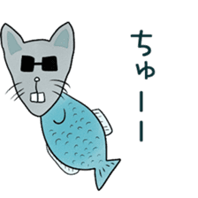 fishcat sticker #3292608