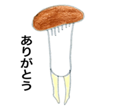 A foot grew from various objects. sticker #3292783