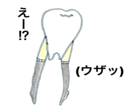 A foot grew from various objects. sticker #3292806