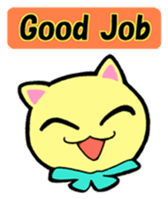 Lei Cat II 'Studing and working' Type E sticker #3293378