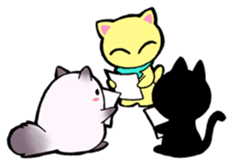 Lei Cat II 'Studing and working' Type E sticker #3293387