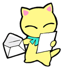 Lei Cat II 'Studing and working' Type E sticker #3293389