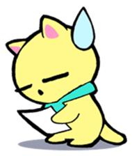 Lei Cat II 'Studing and working' Type E sticker #3293398