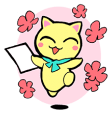 Lei Cat II 'Studing and working' Type E sticker #3293399