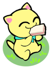 Lei Cat II 'Studing and working' Type E sticker #3293406