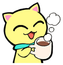 Lei Cat II 'Studing and working' Type E sticker #3293407