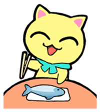 Lei Cat II 'Studing and working' Type E sticker #3293408