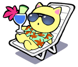 Lei Cat II 'Studing and working' Type E sticker #3293411