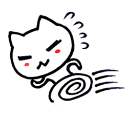 Anyway cat sticker #3293474