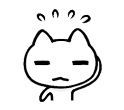 Anyway cat sticker #3293495