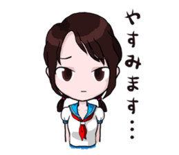 Swimming Girl sticker #3293517