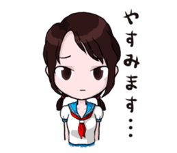 Swimming Girl sticker #3293517