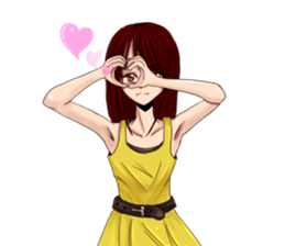 Daily life of the certain girl sticker #3293911