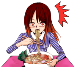 Daily life of the certain girl sticker #3293933