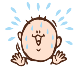 The man always smile sticker #3294099