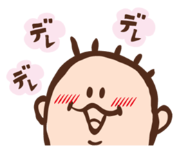 The man always smile sticker #3294105