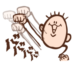 The man always smile sticker #3294127