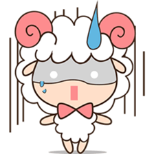 Kuri , the little sheep sticker #3294140