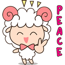 Kuri , the little sheep sticker #3294141