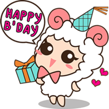 Kuri , the little sheep sticker #3294143