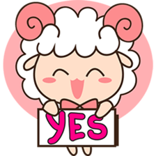 Kuri , the little sheep sticker #3294153