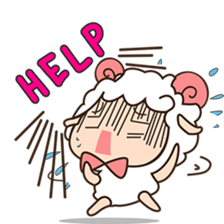 Kuri , the little sheep sticker #3294154