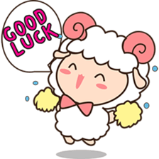 Kuri , the little sheep sticker #3294157