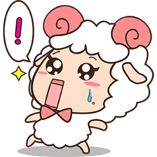 Kuri , the little sheep sticker #3294167