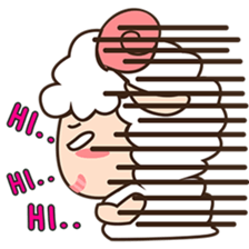 Kuri , the little sheep sticker #3294168